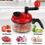 Best Quality Manual chopper, hand chopper for onion, vegetables, garlic and other items for kitchen, best kitchen gadget - Image 2