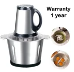 Electric Meat Grinder 3 Liter Chopper meat chopper, Multi Function Food Processor - Image 2